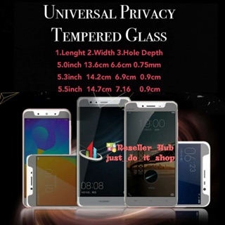 Universal Prvacy Tempered Glass