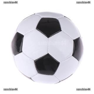 [SUN4]1pc Children Soccer Ball PVC Size 2 Classic Black And White Training Ba