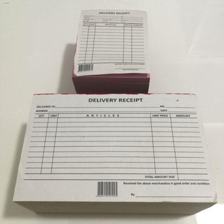Notebooks & Papers✙▲Delivery Receipt Duplicate Ordinary/Carbonless (5 PADS)
