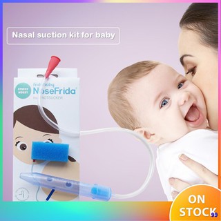 ☁﹍New ✡ Kids Nasal Aspirator Anti-Reflux Newborn Baby Mouth Suction Nose Cleaner