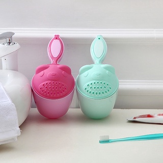 Baby Shampoo Cups Hair Cup Shower Washing Toddle Baby Shower Water Spoon Bath Cup (6)