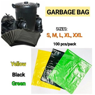 LARGE, X-LARGE Garbage bag/Trash bag 100PCS
