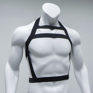 Mens Muscle Nylon Straps Shoulder Belt Body Chest Harness Costume (1)