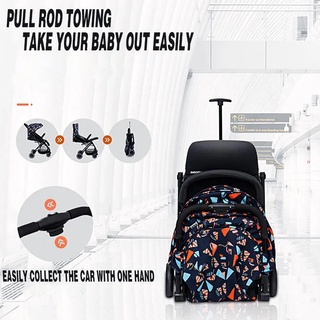 ✉∏✌Baby stroller toddler foldable sit and lie two-way lightweight stroller 0-36 months