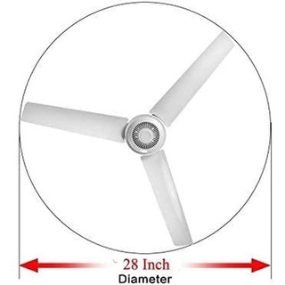 BIG SIZE 3 Leaves Portable Ceiling Fan Hanging Ceiling Fan Humidifier Cooling (7)