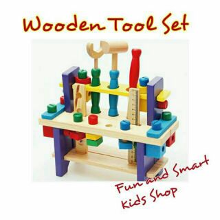 FUNandSMART Wooden Tool Set
