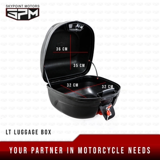 LT 25 Liters LUGGAGE BOX for MOTORCYCLE W/ BASE PLATE (9210-003)