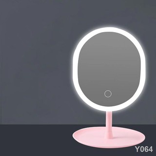 ◙▥✅100% Original Lucky Smart LED Touch Screen Makeup Mirror Tabletop Portable Dimmable Ring light