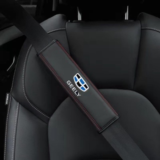 【Ready Stock】○☍◐{Geely} Car Seatbelt Shoulder Pad Seatbelt Cover Pads PU Leather Shoulder Cushion Pr