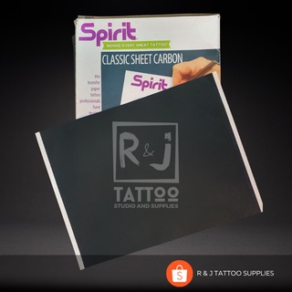 Spirit Classic Sheet Carbon - US Made Tattoo Carbon Stencil Size A4 (sold per sheet)