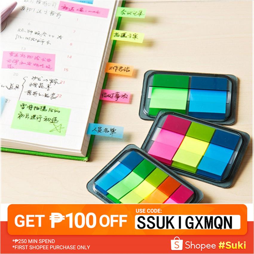 40-1000 Pages Sticky Notes Adhesive Index Tabs Memo Markers Bookmark