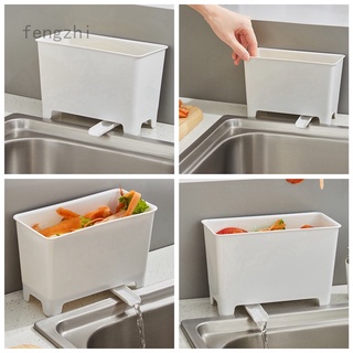Fengzhi Household kitchen sink kitchen waste drain bucket food residue soup filter trash can dry and wet separation storage bucket (1)