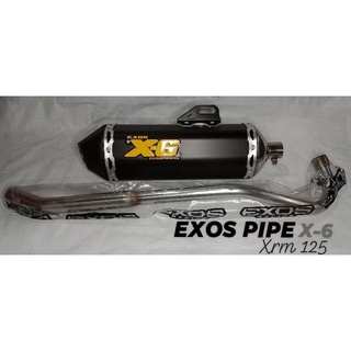 EXOS X6 EXHAUST PIPE XRM 125