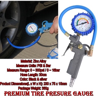 CARMOTORCYCLE♙✲Premium Car Tire Air Pressure Inflator Gauge with indicator