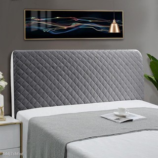 ✜All-inclusive Bed Headboard Cover Solid Thicken Bed Head Cover Wrap Soft Bed Back Dust Protector