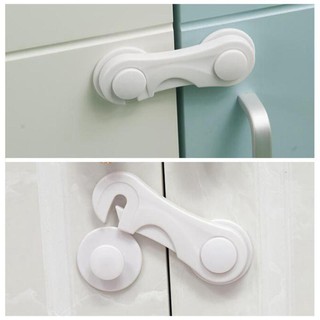 ◑Children Security Protector Baby Care Multi-function Safety Lock Cupboard Door Drawer Safety Locks