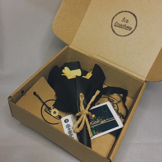 Sana all Box: Sunflower Gift Set (Bracelet, Keychain, Bouquet)
