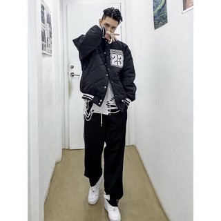 personality【high quality clothing】European American Retro Time Hip-Hop Embroidered Baseball Uniform