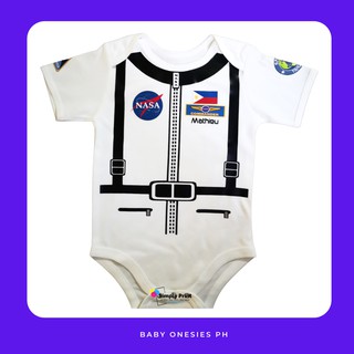 Astronaut 0-12 months Baby Onesie Cotton Jumpsuit Newborn Bodysuit or T-shirt style for Kids