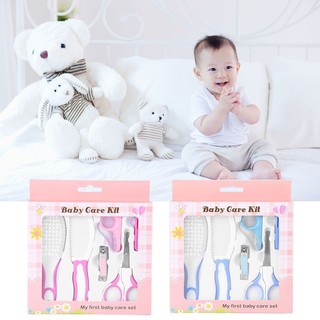 6pcs Baby Grooming Health Care Manicure Set Baby Nail Care