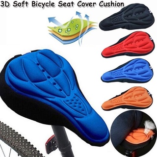 HYX MTB Bike Silicone Cycling Bicycle Saddle Breathable Gel Cushion Soft Pad Seat Cover