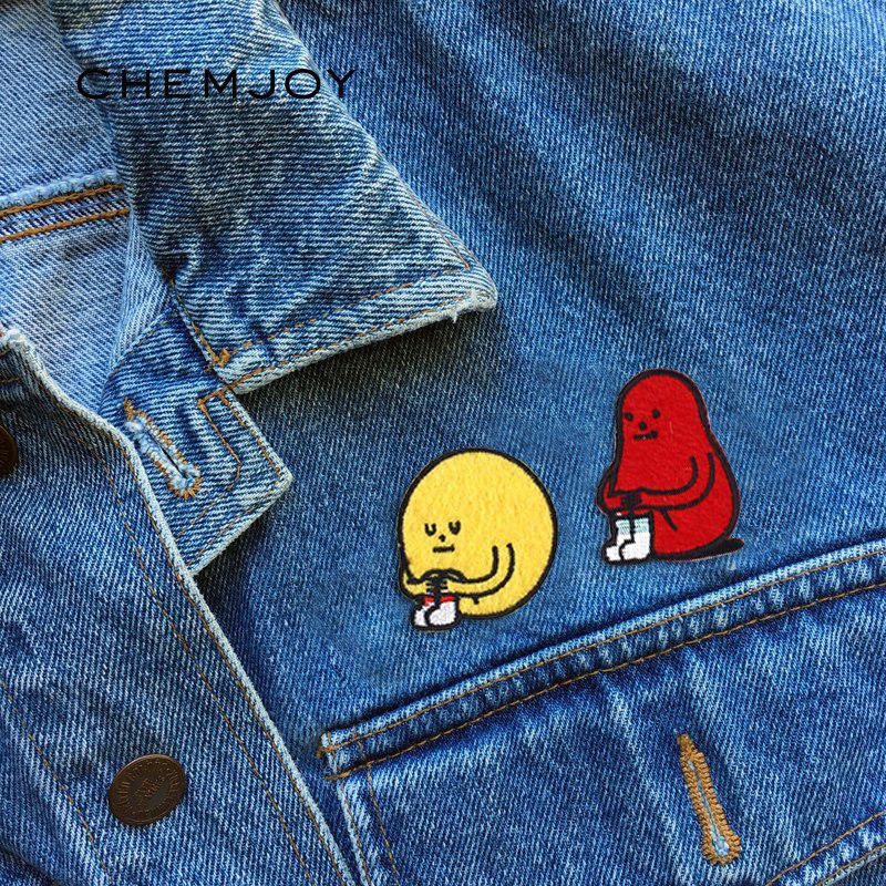 Cartoon Figure Embroidery Patches Iron on Patch Sew Applique