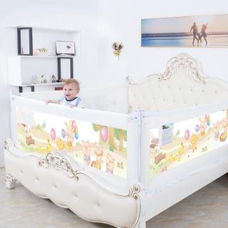 Texture Baby Crib Fence Children Bedside Lifting Bed Guard