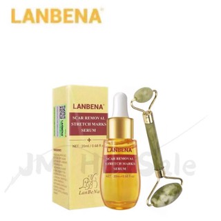 (2in1) LANBENA Acne Scar Remove Serum Acne Treatment Remover Stretch Marks