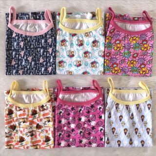 Assorted Disney Characters Kids Cotton Sando Pambahay for Girls