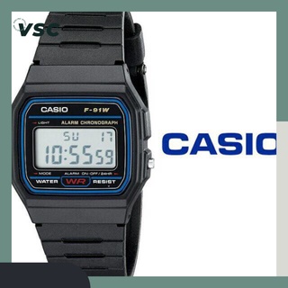 Casio F-91W Vintage Multiple Color Rubber Unisex Watch