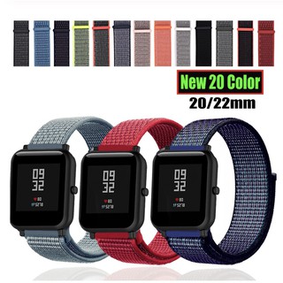 20 colors Huami Amazfit Bip Bit Pace Youth Watch Nylon weave strap watch band