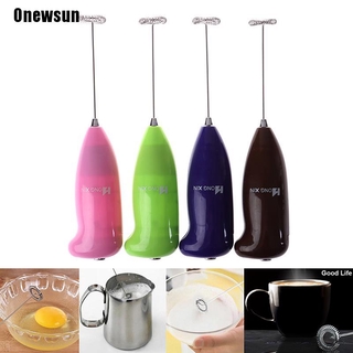 Onewsun ⚑ Electric Milk Frother Drink Foamer Whisk Mixer Stirrer Coffee Eggbeater Kitchen