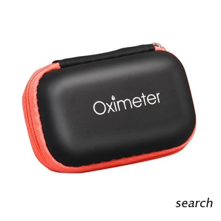 search Fingertip Pulse Oximeter Carry Pouch Shockproof Protective Travel Case Storage Bag
