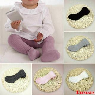 SF♫Baby Girl Toddler Kids Plain Socks Cotton Warm Tights Stockings Pantyhose&RAISE