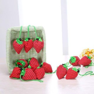 ☑ COD strawberry small Eco bag (8)