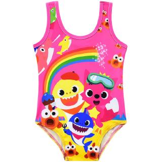 New Children's Swimwear Cartoon Baby Swimsuit One-piece Girl Outdoor Conservative Swimsuit (3)
