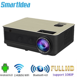 SmartIdea LED 5000lumens Full HD 3D Cinema Projector home theater Proyector Video Game Beamer