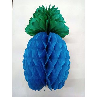 Paper Honeycomb Lantern Pineapple Design (5)