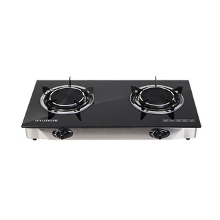 Hyundai Double Burner Infrared Glass Gas Stove HG-A202G