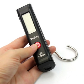 New 50kg/10g Portable LCD Digital Hanging Luggage Weight Electronic Hook Scale wy4W
