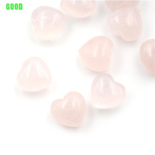 {Decoration}1Pc New Natural Quartz Heart Shaped Pink Crystal Love Healing Gemstones Collection (7)