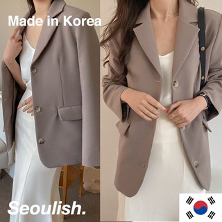 [SEOULISH - Made in Korea] Spring Moss Jacket Blazer ❤️ Myeongdong Collection