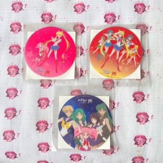 Sailor Moon Crystal BB Chocola Collaboration Plastic Coaster