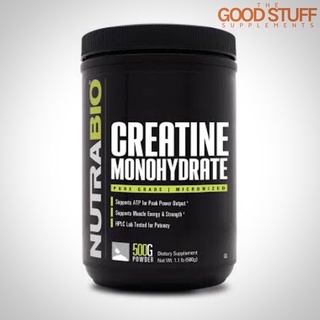 ♛NUTRABIO Creatine Monohydrate 500g♫