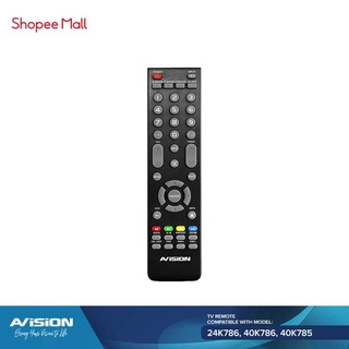 Remote Control for Avision LED TV Models 24/40K786 and 40K785