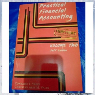 【Available】PRACTICAL FINANCIAL ACCOUNTING VOL. TWO