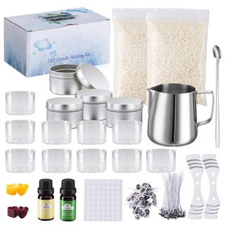 [COD&Ready Stock]1 Set Candle Making Supplies DIY Candle Making Kit Beeswax Arts and Crafts【BEST SE