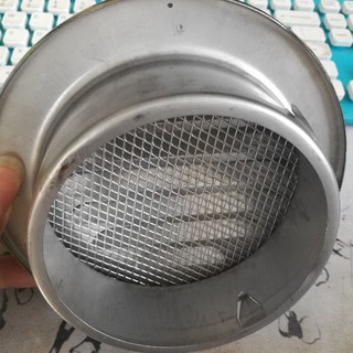 Stainless Steel Wall Air Vent Ducting Ventilation Exhaust Grille Cover Outlet