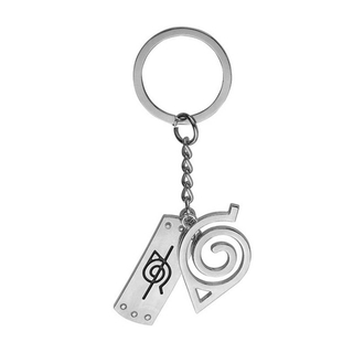 BLUEVELVET Special Keyholder Metal Cartoon Naruto Naruto Key Rings Car Key Rings Car Key Chain Bag Pendant Gift Cartoon Key Chain Keychain Keychains Naruto Symbol (6)