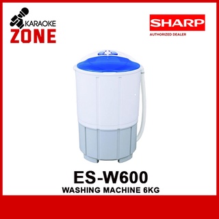 Sharp ES-W600 (BL) 6.0 kg. Top Load Washing Machine / Sharp Washing Machine 6kg
